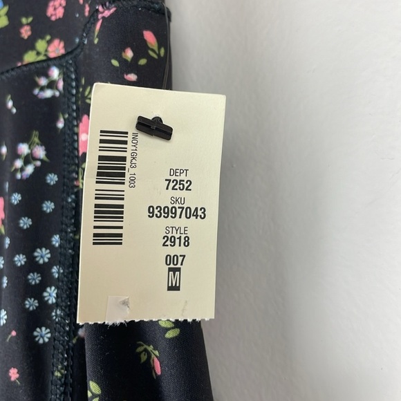 NWT Aeropostale Flex High Rise Ankle Legging SZ M Booty Enchancing Floral - Picture 6 of 11